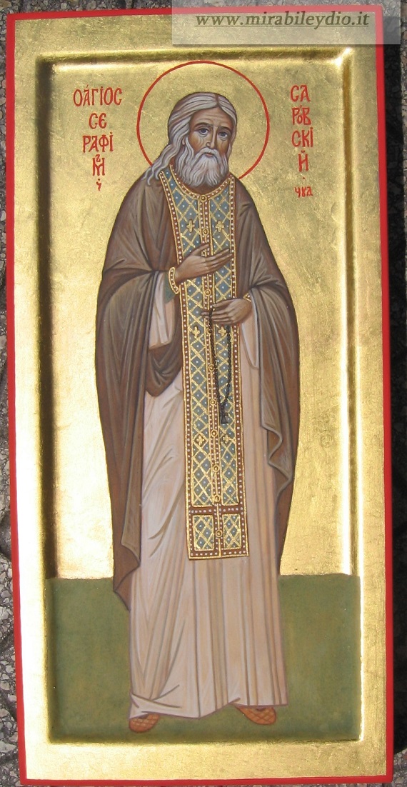 icona San Serafino di Sarov